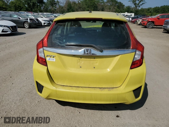 2016 Honda Fit EX-L with VIN 3HGGK5H88GM705850, listed as a Copart auction lot 66675144 with 21,689 mi miles and Salvage title. Bid and sale history available at DreamBid. Image 6.