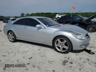 2009 Mercedes-Benz CL 550 with VIN WDDEJ86X59A019727, listed as a Copart auction lot 47623995 with 70,579 mi miles and Salvage Title. Bid and sale history available at DreamBid. Image 4.