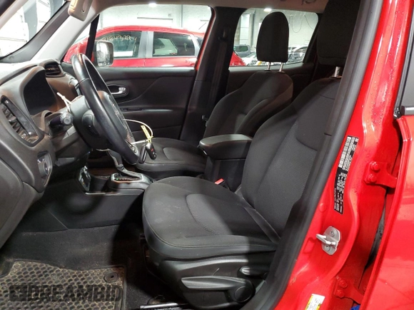 2019 Jeep Renegade Altitude with VIN ZACNJBBB6KPK01800, listed as a Copart auction lot 82387354 with 31,396 mi miles and Non repairable. Bid and sale history available at DreamBid. Image 7.