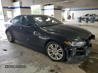 2018 Jaguar XE with VIN SAJAF4FX8JCP39410, listed as a Copart auction lot 61433984 with 38,303 mi miles and Salvage Title. Bid and sale history available at DreamBid. Image 4.