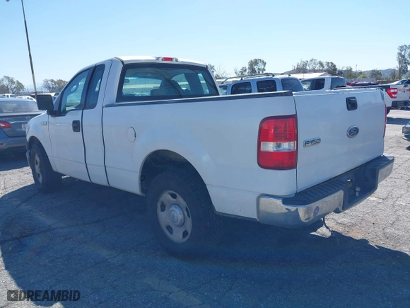 2005 Ford F-150 XL with VIN 1FTRF12W85NA64343, listed as a IAAI auction lot 41735629 with 1 mi miles. Bid and sale history available at carsss.com. Image 3.