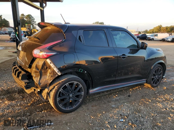 2015 Nissan Juke S with VIN JN8AF5MV0FT564636, listed as a Copart auction lot 79946964 with 112,361 mi miles and Salvage Title. Bid and sale history available at DreamBid. Image 3.
