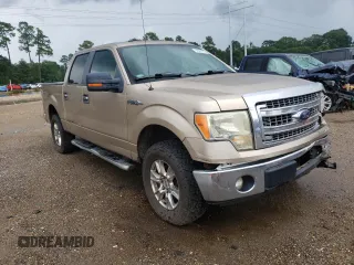 2014 Ford F-150 XL with VIN 1FTFW1EF3EKE76976, listed as a Copart auction lot 62586565 with 184,469 mi miles and Salvage title. Bid and sale history available at DreamBid. Image 4.