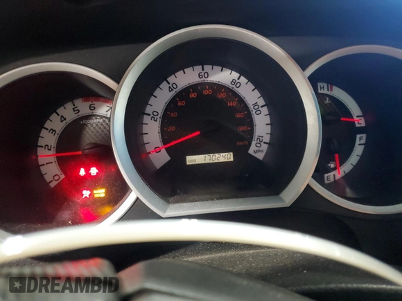 2014 Toyota Tacoma with VIN 3TMLU4EN3EM151500, listed as a Copart auction lot 57147705 with 170,240 mi miles and Salvage title. Bid and sale history available at DreamBid. Image 9.