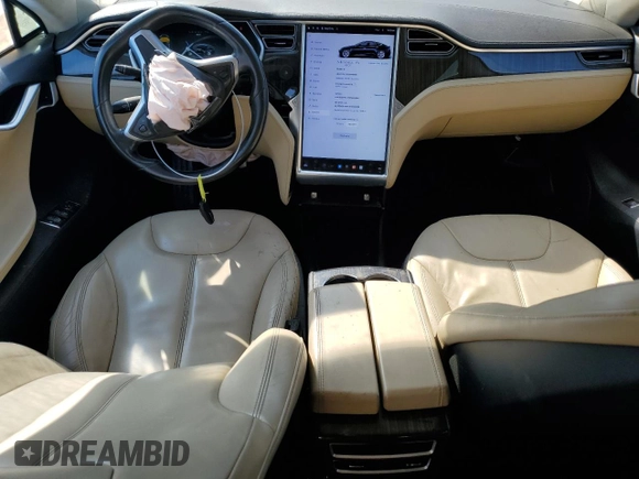 2013 Tesla Model S с VIN 5YJSA1CN5DFP13664, выставлен на аукционе Copart как лот 48177805 с пробегом 116 268 миль миль и Списание • Salvage title. История ставок и продаж доступна на DreamBid. Изображение 8.