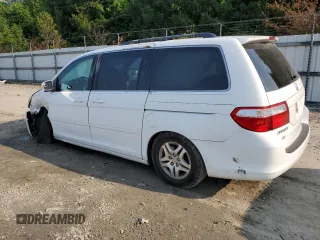 2007 Honda Odyssey EX с VIN 5FNRL38497B034764, выставлен на аукционе Copart как лот 58607635 с пробегом 77 028 миль миль и Чистый • Clean title. История ставок и продаж доступна на DreamBid. Изображение 3.