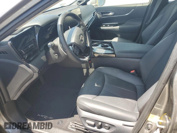 2022 Toyota Mirai XLE with VIN JTDAAAAA6NA007342, listed as a Copart auction lot 60264625 with 27,410 mi miles and Salvage title. Bid and sale history available at DreamBid. Image 7.