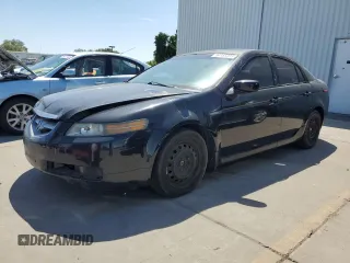 2006 Acura TL with VIN 19UUA66246A016202, listed as a Copart auction lot 54955205 with 105,284 mi miles and Salvage Title. Bid and sale history available at carsss.com. Image 1.