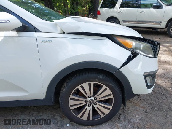 2014 Kia Sportage EX with VIN KNDPCCAC5E7658993, listed as a IAAI auction lot 42679549 with 107,658 mi miles and . Bid and sale history available at DreamBid. Image 17.