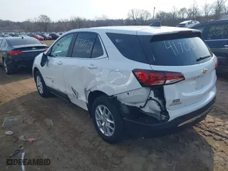 2023 Chevrolet Equinox LT with VIN 3GNAXTEG8PS218253, listed as a IAAI auction lot 41700749 with 28,100 mi miles. Bid and sale history available at carsss.com. Image 3.