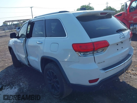 2014 Jeep Grand Cherokee Limited with VIN 1C4RJFBG9EC302183, listed as a IAAI auction lot 42635630 with 164,836 mi miles and . Bid and sale history available at DreamBid. Image 3.