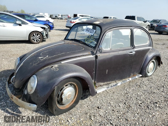 1966 Volkswagen Beetle with VIN 116069716, listed as a Copart auction lot 46487625 with 88,284 mi miles and Clean Title. Bid and sale history available at DreamBid. Image 1.
