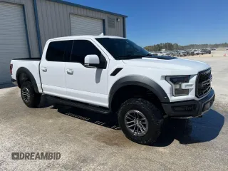 2019 Ford F-150 Raptor with VIN 1FTFW1RG6KFB68157, listed as a Copart auction lot 49493515 with 67,104 mi miles and Salvage Title. Bid and sale history available at carsss.com. Image 4.