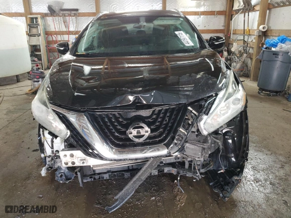 2015 Nissan Murano Platinum with VIN 5N1AZ2MG5FN232825, listed as a Copart auction lot 44197115 with 114,701 mi miles and Salvage Title. Bid and sale history available at carsss.com. Image 5.