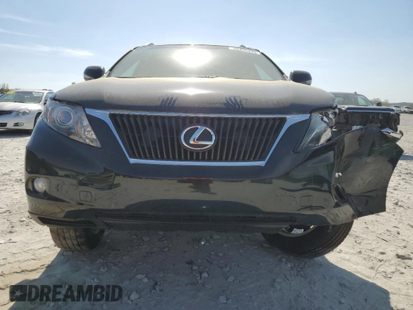 2011 Lexus RX 350 with VIN 2T2ZK1BAXBC056559, listed as a Copart auction lot 50935345 with 58,350 mi miles and Salvage Title. Bid and sale history available at carsss.com. Image 5.