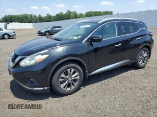 2015 Nissan Murano S with VIN 5N1AZ2MH3FN211738, listed as a Copart auction lot 62258895 with 91,222 mi miles and Salvage title. Bid and sale history available at DreamBid. Image 1.