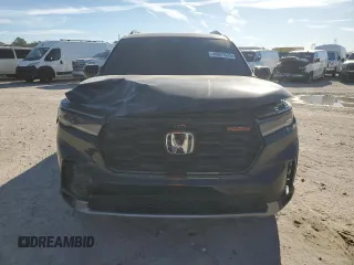 2025 Honda Pilot TrailSport with VIN 5FNYG1H63SB087572, listed as a Copart auction lot 46827625 with 962 mi miles and Salvage Title. Bid and sale history available at carsss.com. Image 5.