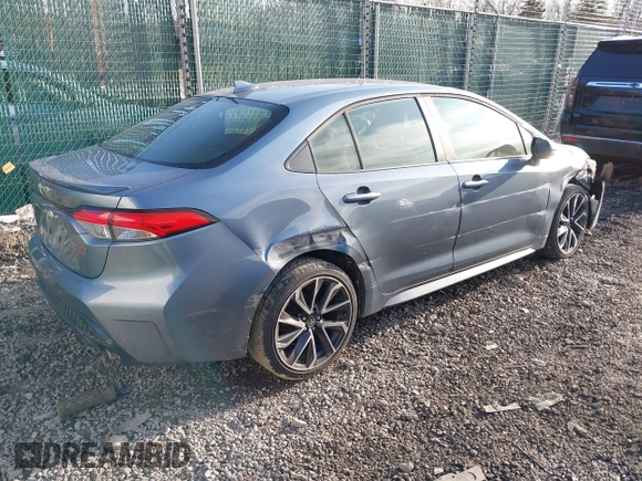 2020 Toyota Corolla SE with VIN JTDS4RCE1LJ026713, listed as a IAAI auction lot 41709761 with 89,574 mi miles and . Bid and sale history available at DreamBid. Image 4.