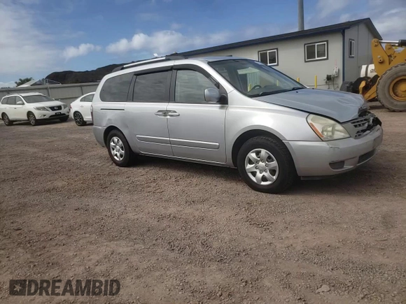 2009 Kia Sedona LX with VIN KNDMB233396300641, listed as a Copart auction lot 52036594 with 126,107 mi miles and Salvage Title. Bid and sale history available at carsss.com. Image 12.