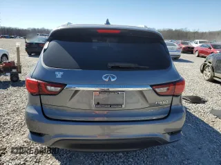 2018 Infiniti QX60 with VIN 5N1DL0MM4JC518114, listed as a Copart auction lot 46707945 with 88,327 mi miles and Salvage Title. Bid and sale history available at carsss.com. Image 6.