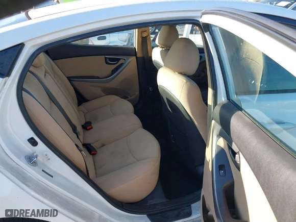 2013 Hyundai Elantra Limited with VIN 5NPDH4AE9DH369878, listed as a IAAI auction lot 41766115 with 222,777 mi miles. Bid and sale history available at carsss.com. Image 8.
