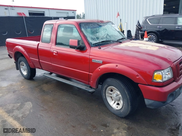 2010 Ford Ranger XL with VIN 1FTKR1EE6APA15104, listed as a IAAI auction lot 40680910 with 60,137 mi miles. Bid and sale history available at carsss.com. Image 1.