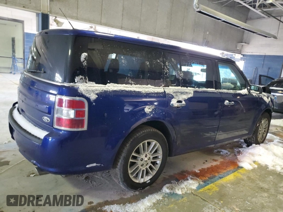 2015 Ford Flex SEL with VIN 2FMGK5C84FBA22741, listed as a Copart auction lot 41515835 with 85,460 mi miles and Salvage Title. Bid and sale history available at carsss.com. Image 3.