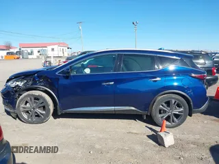 2020 Nissan Murano Platinum z VIN 5N1AZ2DS7LN142494, wystawiony jako IAAI lot #41747873 z przebiegiem 36 520 mil mil oraz . Historia ofert i sprzedaży dostępna na DreamBid. Obrazek 14.