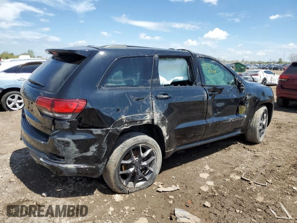 2019 Jeep Grand Cherokee Limited X z VIN 1C4RJFBG0KC807962, wystawiony jako Copart lot #55667455 z przebiegiem 95 813 mil mil oraz Szkoda całkowita • Salvage title. Historia ofert i sprzedaży dostępna na DreamBid. Obrazek 3.