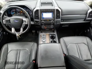 2019 Ford Expedition Platinum with VIN 1FMJU1MT7KEA23974, listed as a Copart auction lot 53355755 with 81,916 mi miles and Salvage title. Bid and sale history available at DreamBid. Image 8.