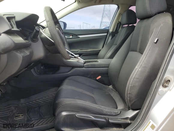 2016 Honda Civic Sedan LX with VIN 19XFC2F57GE202545, listed as a Copart auction lot 53716305 with 206,424 mi miles and Salvage Title. Bid and sale history available at carsss.com. Image 7.