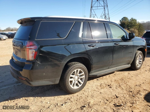 2022 Chevrolet Tahoe LS with VIN 1GNSKMKD5NR215393, listed as a Copart auction lot 42895625 with 0 mi miles and Salvage Title. Bid and sale history available at carsss.com. Image 3.
