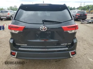 2017 Toyota Highlander Limited with VIN 5TDDZRFH1HS417662, listed as a Copart auction lot 59342485 with 97,800 mi miles and Salvage title. Bid and sale history available at DreamBid. Image 6.