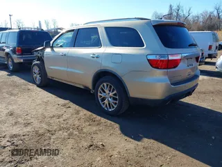 2012 Dodge Durango Citadel with VIN 1C4SDJET7CC198231, listed as a IAAI auction lot 41678134 with 132,181 mi miles. Bid and sale history available at carsss.com. Image 3.