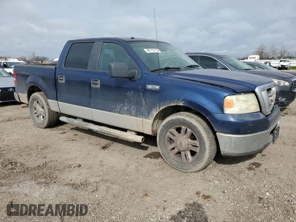 2008 Ford F-150 XL with VIN 1FTRW12W98FB02631, listed as a Copart auction lot 46713715 with 232,224 mi miles and Clean Title. Bid and sale history available at carsss.com. Image 4.