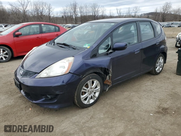 2010 Honda Fit Sport with VIN JHMGE8H42AC013515, listed as a Copart auction lot 53142415 with 122,764 mi miles and Clean Title. Bid and sale history available at carsss.com. Image 1.