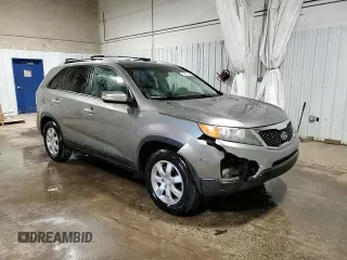 2012 Kia Sorento LX with VIN 5XYKT3A69CG205741, listed as a Copart auction lot 54657155 with 178,794 mi miles and Salvage Title. Bid and sale history available at DreamBid. Image 14.