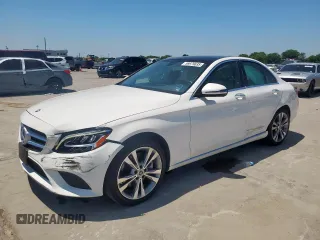2019 Mercedes-Benz C 300 with VIN 55SWF8EB8KU299807, listed as a Copart auction lot 56979635 with 38,946 mi miles and Salvage title. Bid and sale history available at DreamBid. Image 1.