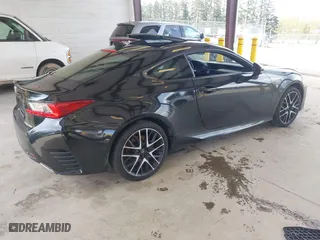 2018 Lexus RC with VIN JTHSZ5BCXJ5008600, listed as a IAAI auction lot 41992974 with 1 mi miles. Bid and sale history available at carsss.com. Image 4.