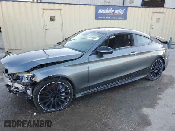 2021 Mercedes-Benz C 43 AMG with VIN W1KWJ6EB7MG058100, listed as a Copart auction lot 81651084 with Not provided miles and Clean title. Bid and sale history available at DreamBid. Image 1.