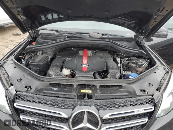 2018 Mercedes-Benz GLE 43 AMG with VIN 4JGDA6EB8JB004763, listed as a Copart auction lot 43706995 with 98,423 mi miles and Clean Title. Bid and sale history available at DreamBid. Image 12.