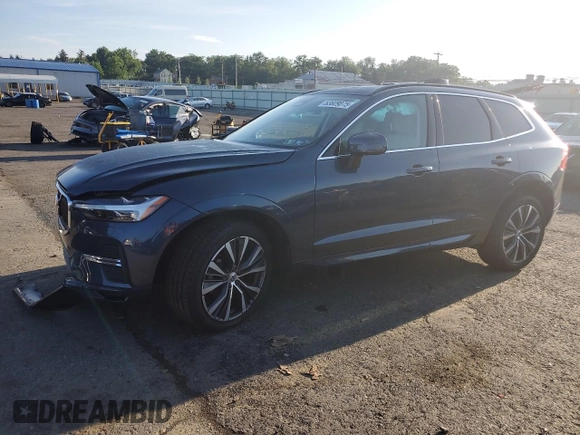 2022 Volvo XC60 Momentum with VIN YV4L12RKXN1970866, listed as a Copart auction lot 63609075 with 39,189 mi miles and Salvage title. Bid and sale history available at DreamBid. Image 1.
