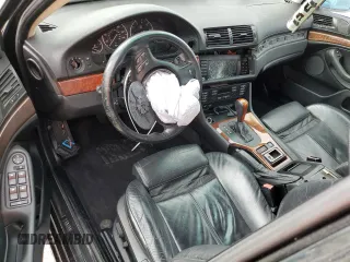 2003 BMW 5 Series 530iA with VIN WBADT63493CK29223, listed as a Copart auction lot 81287224 with 170,888 mi miles and Salvage Title. Bid and sale history available at carsss.com. Image 8.