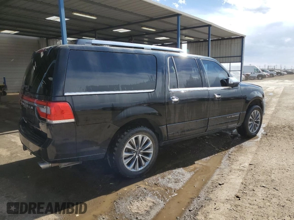 2017 Lincoln Navigator Select z VIN 5LMJJ3JT9HEL04219, wystawiony jako Copart lot #46553165 z przebiegiem 163 710 mil mil oraz Czysty tytuł • Clean title. Historia ofert i sprzedaży dostępna na DreamBid. Obrazek 3.