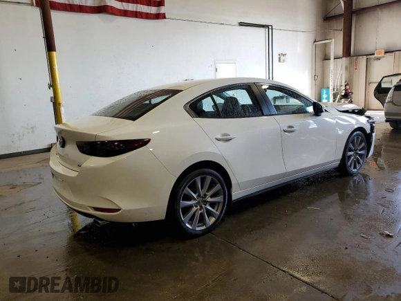 2021 Mazda 3 Select with VIN JM1BPABLXM1339558, listed as a Copart auction lot 49332525 with 48,220 mi miles and Salvage Title. Bid and sale history available at DreamBid. Image 3.