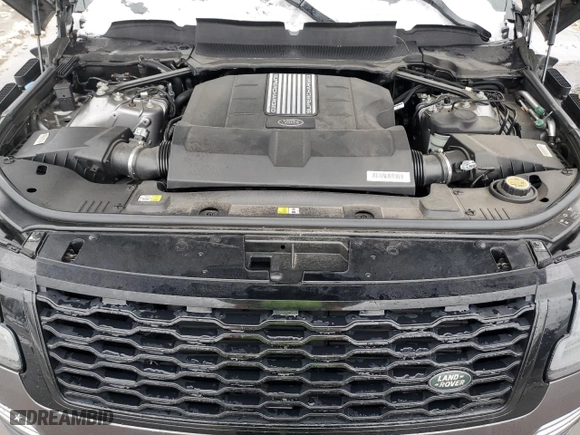 2021 Land Rover Range Rover with VIN SALGS5SE2MA423301, listed as a Copart auction lot 89069685 with 45,749 mi miles and Salvage Title. Bid and sale history available at carsss.com. Image 12.