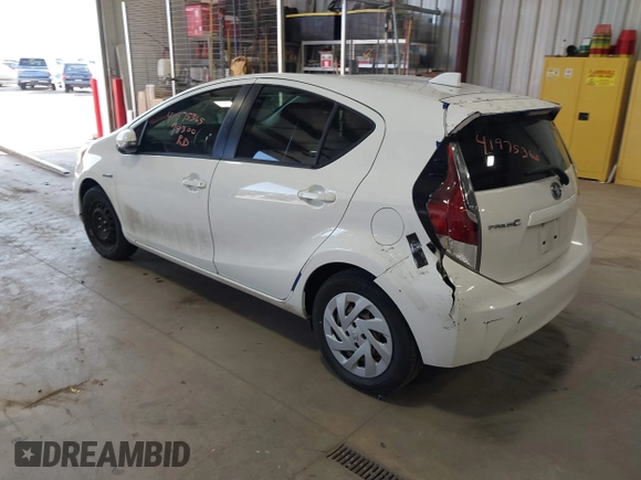 2016 Toyota Prius One with VIN JTDKDTB38G1121806, listed as a IAAI auction lot 41975365 with 78,300 mi miles and . Bid and sale history available at DreamBid. Image 3.