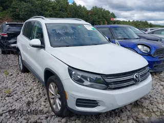 2017 Volkswagen Tiguan Wolfsburg Edition with VIN WVGRV7AX1HW505773, listed as a IAAI auction lot 38026893 with 63,026 mi miles and . Bid and sale history available at DreamBid. Image 1.
