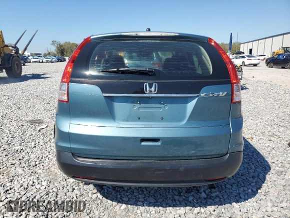 2014 Honda CR-V LX with VIN 2HKRM3H34EH520045, listed as a Copart auction lot 46219935 with 132,886 mi miles and Salvage Title. Bid and sale history available at carsss.com. Image 6.