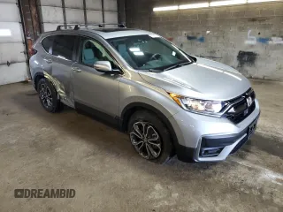 2021 Honda CR-V EX with VIN 2HKRW2H59MH652092, listed as a Copart auction lot 87620235 with 28,012 mi miles and Salvage Title. Bid and sale history available at carsss.com. Image 4.